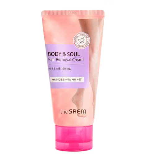 Крем для депиляции THE SAEM BODY & SOUL HAIR REMOVAL CREAM 100мл.