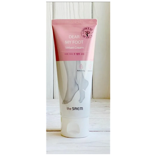 The Saem Питательный крем для кожи стоп Dear My Foot Velvet Cream, 100 мл