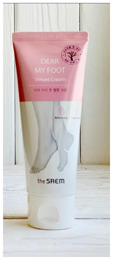 The Saem Питательный крем для кожи стоп Dear My Foot Velvet Cream, 100 мл