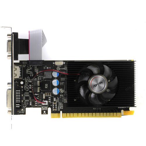 Видеокарта AFOX GeForce GT 220 1 GB (AF220-1024D3L2), Retail видеокарта afox geforce gt 220 af220 1024d3l2 1024mb