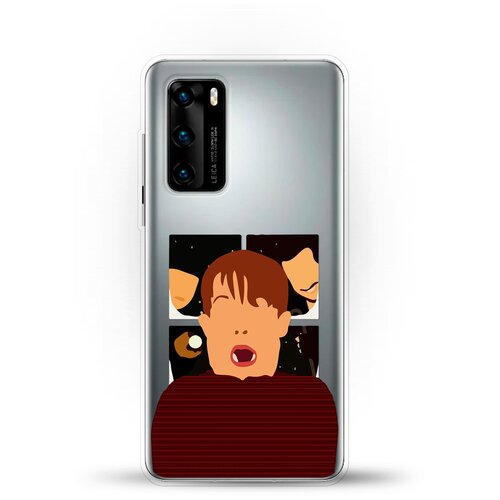 фото Силиконовый чехол alone на huawei p40 andy & paul