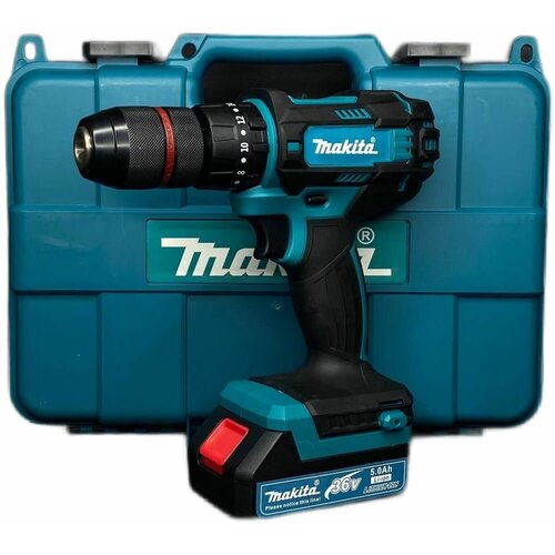 Шуруповерт ударный аккумуляторный 36v Дрель-шуруповерт ударный акб 36в Электродрель акб 788500₽