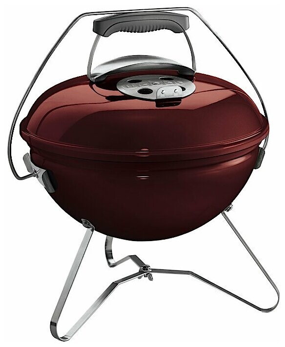 Угольный гриль Weber Smokey Joe Premium 37см красный