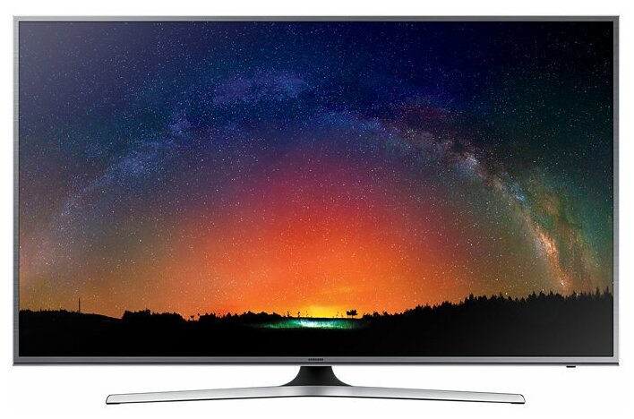 55" Телевизор Samsung UE55JS7200U 2015, серебристый