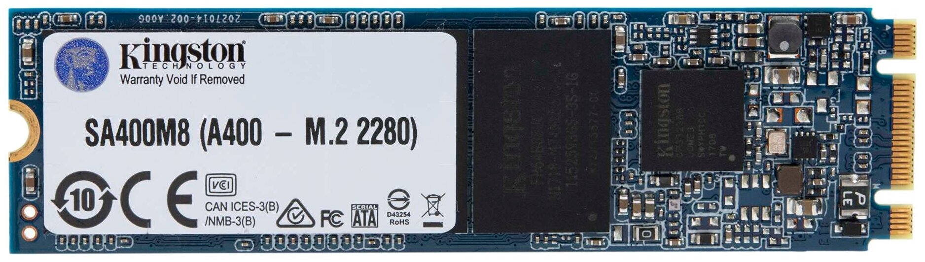 Накопитель SSD M.2 SATA3 240Гб Kingston ( Sa400m8/240g )