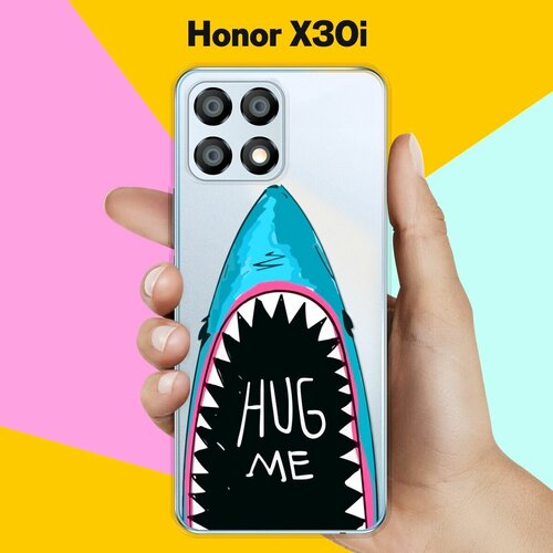Силиконовый чехол на Honor X30i Акула-Корги / для Хонор Икс 30и силиконовый чехол на honor x30 акула корги для хонор икс 30