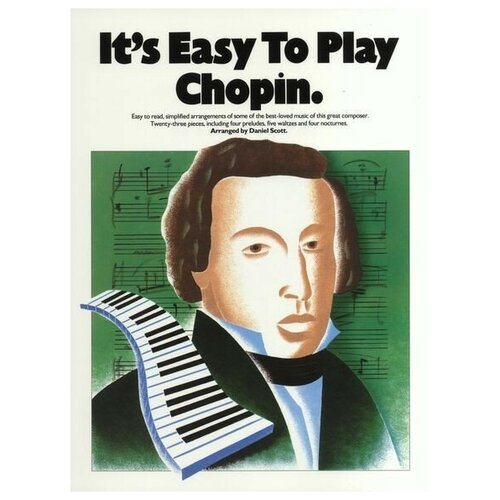 MusicSales AM71747 - IT'S EASY TO PLAY CHOPIN PIANO BOOK