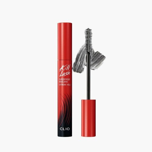 CLIO Тушь для ресниц Kill Lash Superproof Mascara (04 Extreme Volume) clio тушь для ресниц kill lash superproof mascara 04 extreme volume