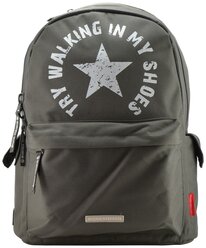 Рюкзак темно-серый "звезда"