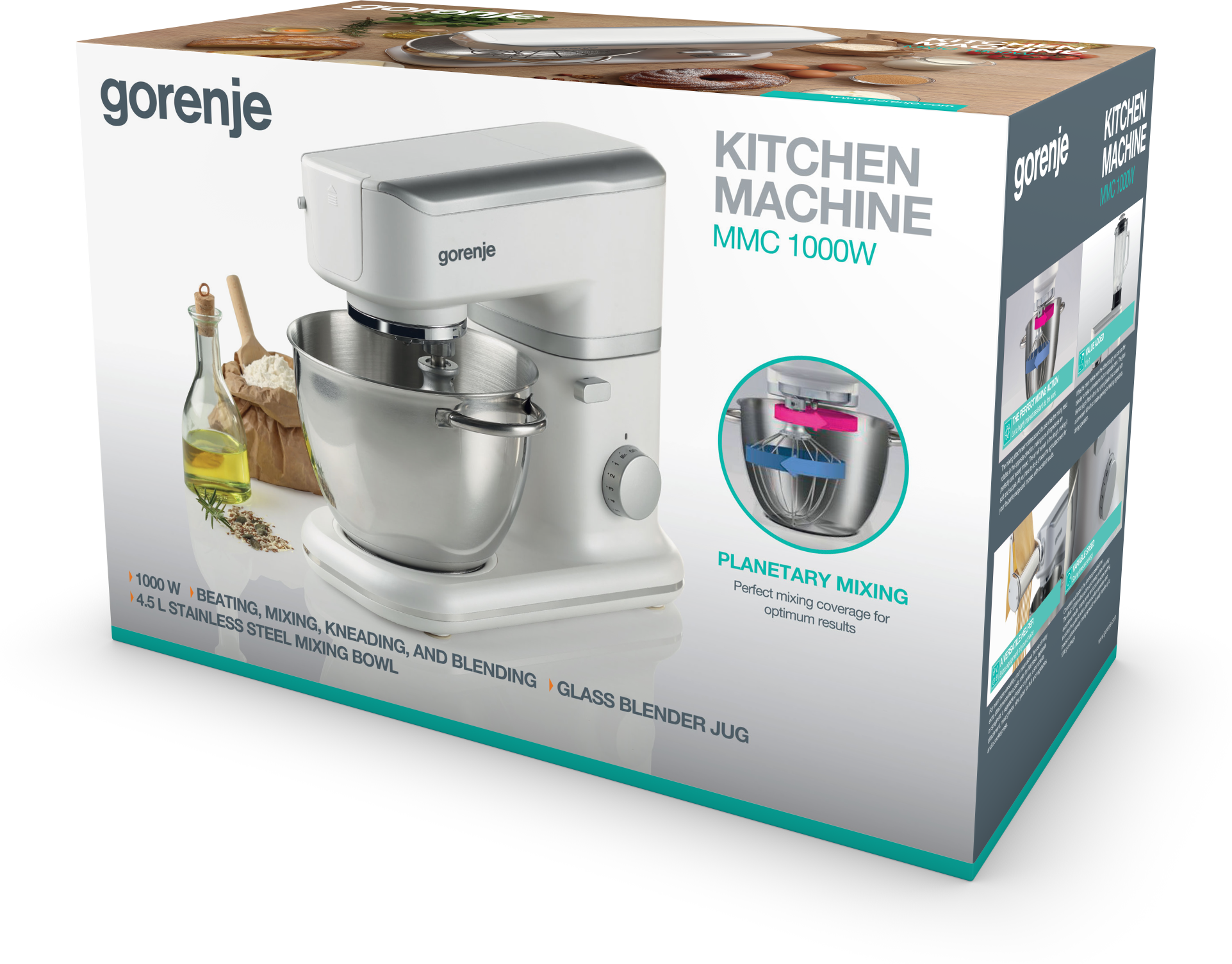 Кухонная машина GORENJE , белый - фото №13