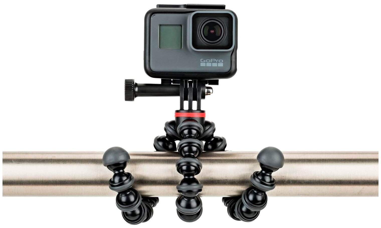 Штатив Joby GorillaPod 500 Action для фото- и GoPro камер (черный/серыйl) - фото №5
