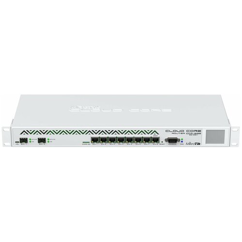 Маршрутизатор Mikrotik CCR1036-8G-2S Level 62 SODIMM DDR3 slots4GB2x2GB1GB Onboard NANDTilera Tile-Gx36 CPU36-cores 12Ghz per core81010 28295900₽