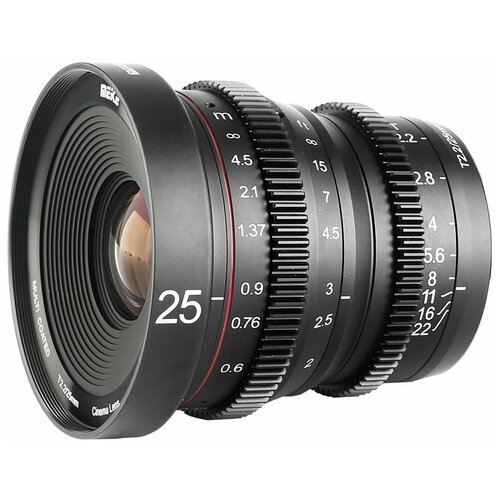 Объектив Meike 25mm T22 Cinema Lens Sony E-mount 2696300₽