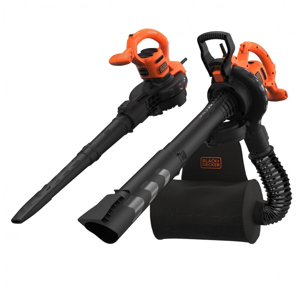 Электрический садовый пылесос BLACK+DECKER BEBLV290-QS, 2900 Вт