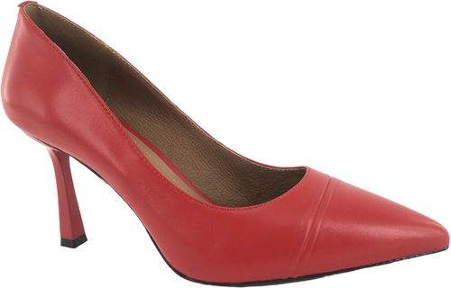 Туфли лодочки  Milana, натуральная кожа, полнота F, размер 39, красный