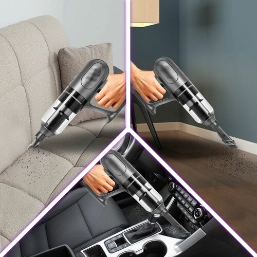 Ручной пылесос handstick KitFort КТ-5122 250Вт черныйфиолетовый 1795000₽