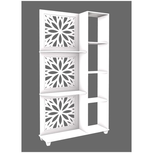 Стеллаж перегородка для зонирования комнаты