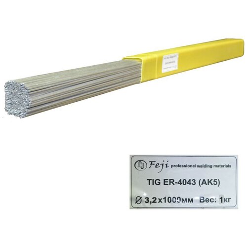 Пруток TIG ER-4043 (AК5) d 3.2 Feji (1 кг)