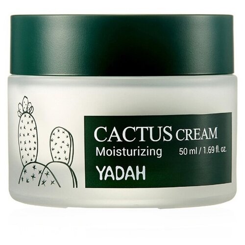 Yadah Cactus Cream Увлажняющий крем для лица, 50 мл