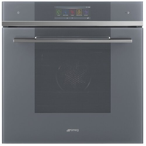 Электрический духовой шкаф Smeg SFP6106WTPS, серебристый