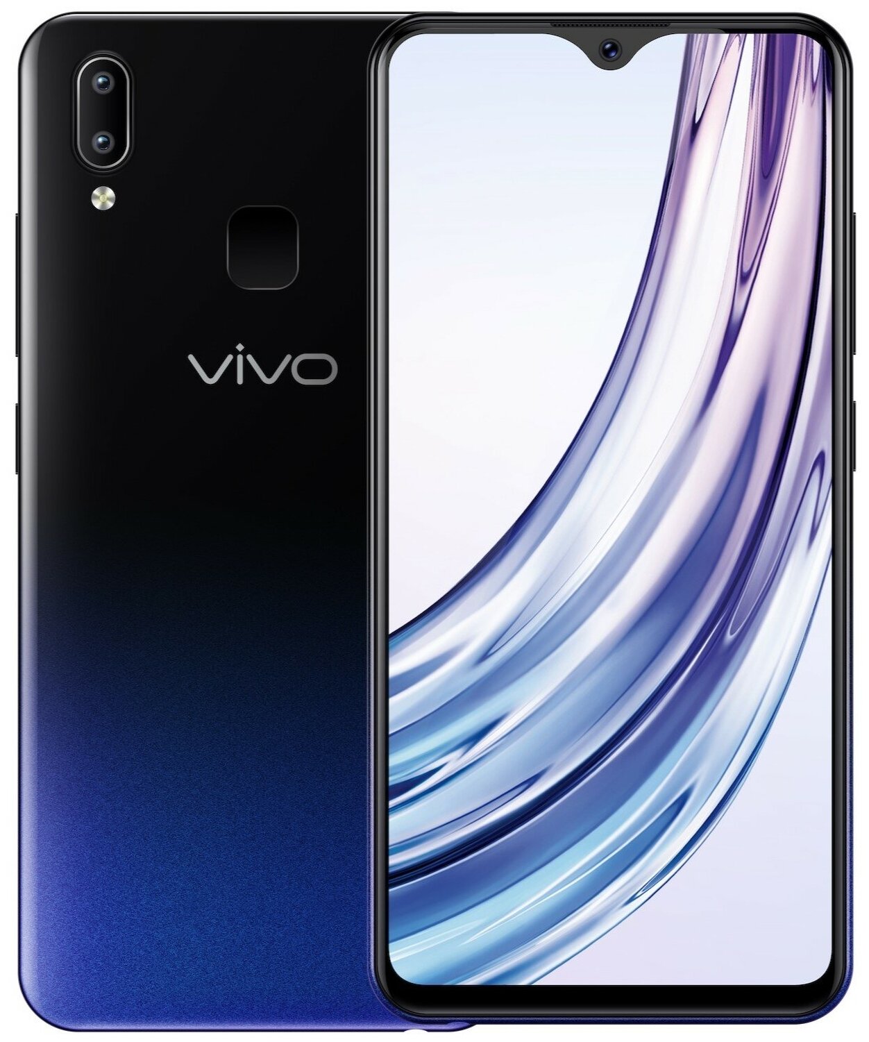 Смартфон vivo Y91, звездный черный