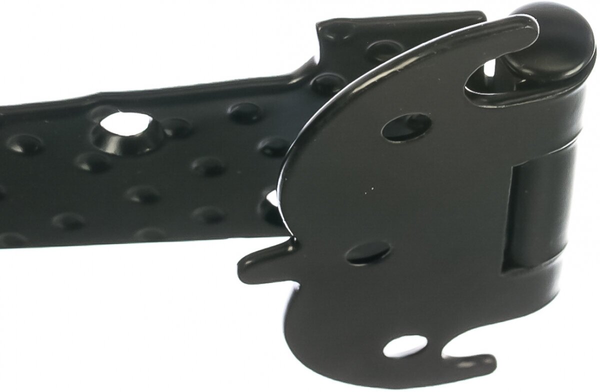 Петля накладная Amig 6417 модель 554-150, цвет чёрный - фото №4