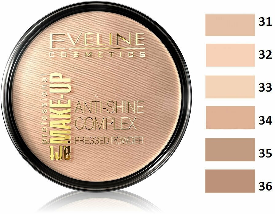 Пудра EVELINE (Эвелин) матирующая минеральная с шелком Art Professional Make-up тон 31 Transparent - фото №6
