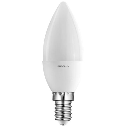 Ergolux (Эл.лампа светодиодная Свеча 7Вт E14 4500K 172-265В) ERGOLUX LED-C35-7W-E14-4K (1 шт.)