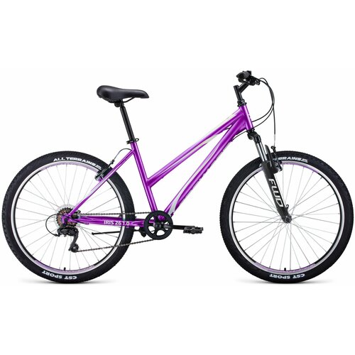 Велосипед горный Forward IRIS 26 10 2022 17 сиреневый 2326000₽