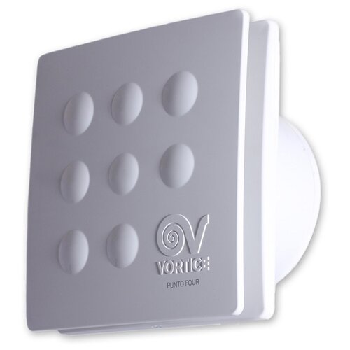 Вытяжной Vortice Punto Four MFO 100/4, белый 15 Вт вытяжка для ванной диаметр 100 мм vortice punto four mfo 100 4 t