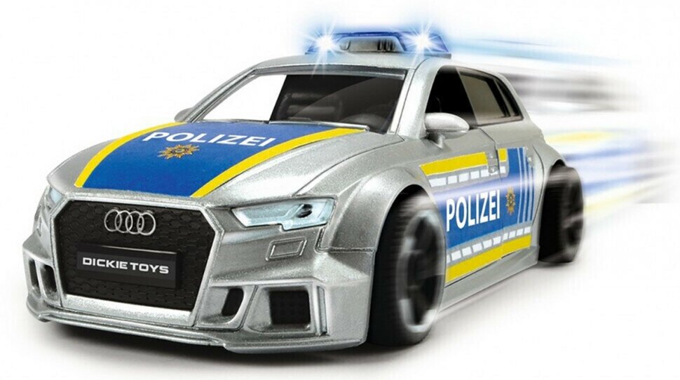 Полицейская машинка Audi RS3 фрикционная 3713011SIR DICKIE