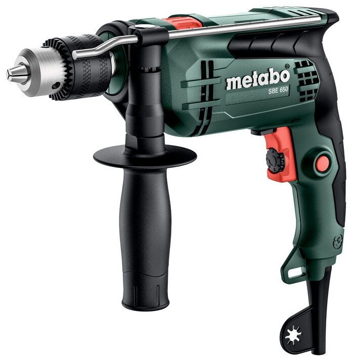 Ударная дрель Metabo SBE 650 600742000 (ЗВП) 650 Вт