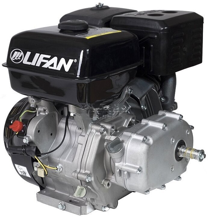 Двигатель Lifan бензиновый 190F-R (15 л. с, горизонтальный вал 22 мм, редуктор/сцепление) 190F-R