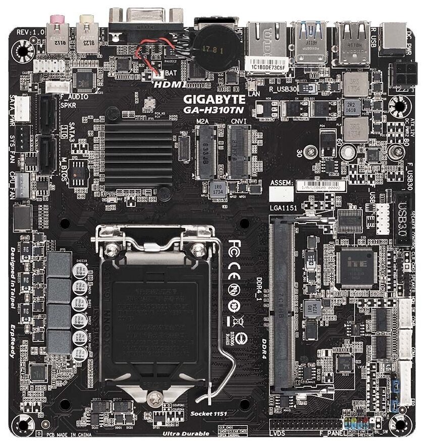 Материнская плата GIGABYTE GA-H310TN (rev. 1.0)