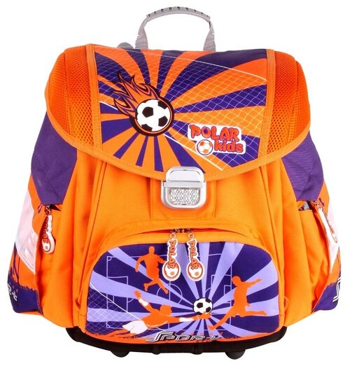 Школьный ранец Д1201 оранжевый