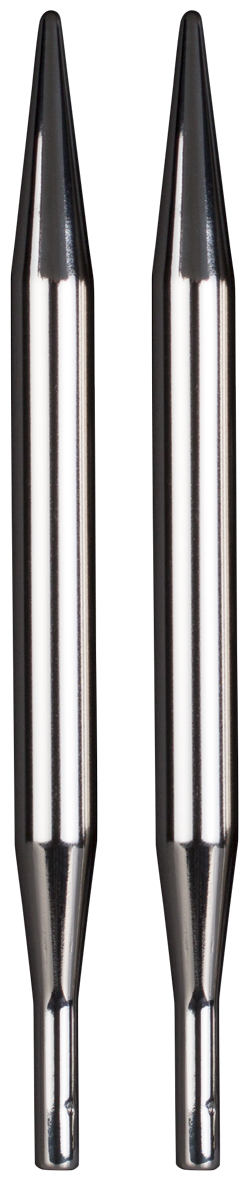 Спицы ADDI дополнительные к addiClick Lace с удлиненным кончиком 756-7 (756-2), диаметр 6 мм, серебристый