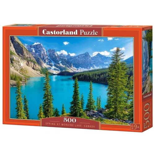 Castorland Пазл «Весна на озере Морейн. Канада», 500 элементов