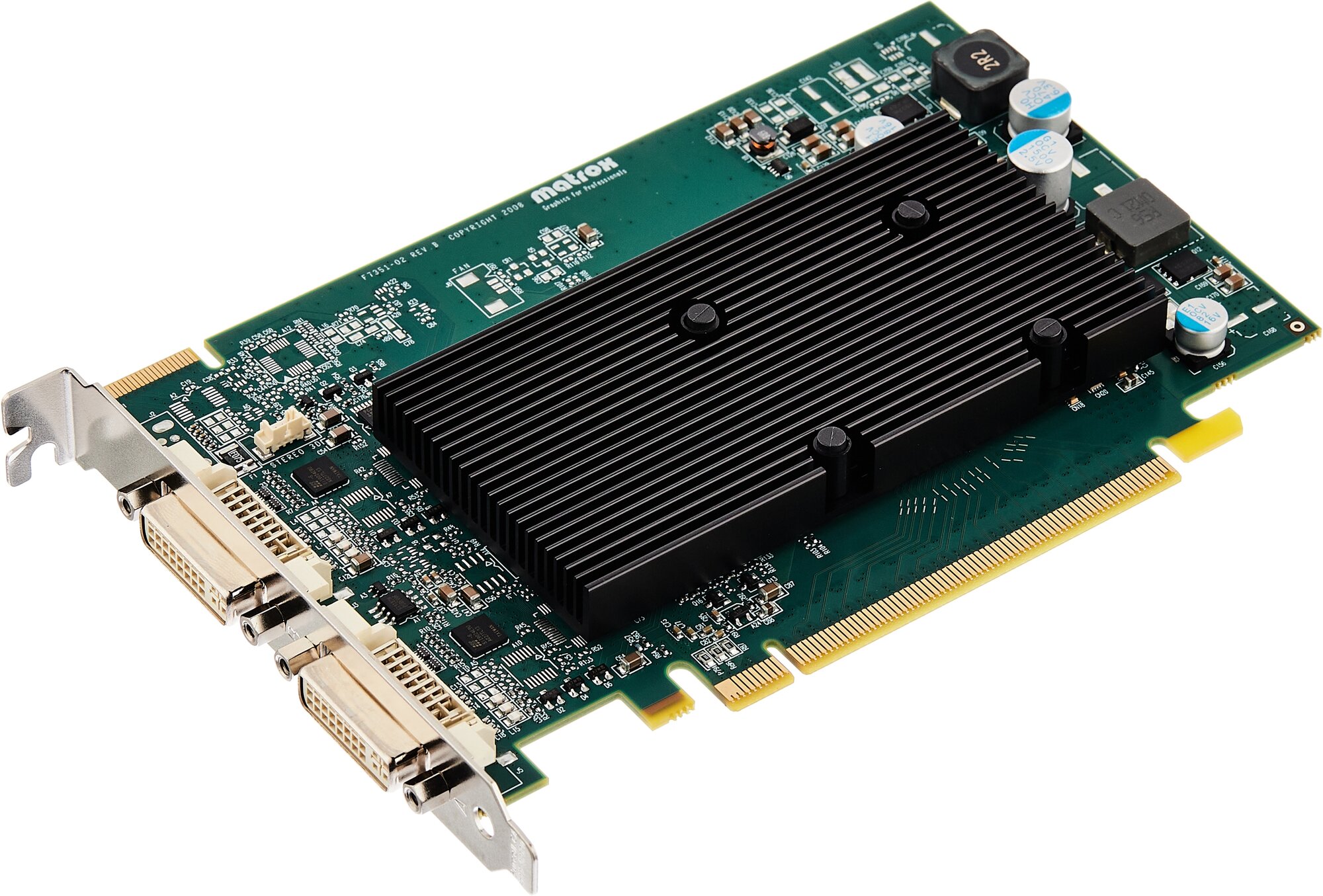 Видеокарта Matrox M9120 PCI-E 512Mb 128 bit 2xDVI, Retail