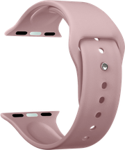 Ремешок Deppa Band Silicone для Apple Watch 42/44/45/49mm, силиконовый, розовый (арт.47131)
