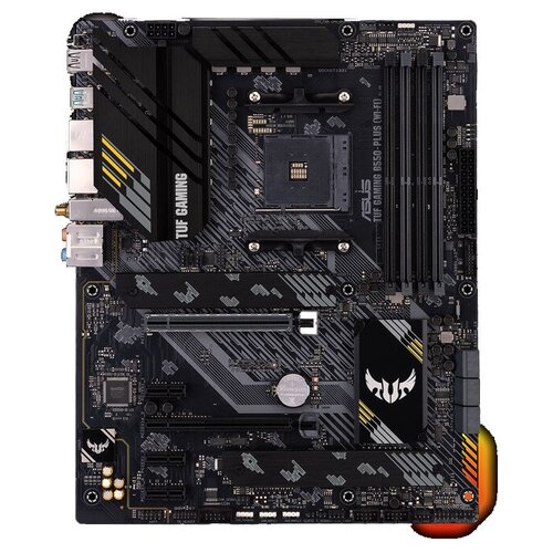 фото Asus материнская плата asus tuf gaming b550-plus (wi-fi) socket am4 amd b550 4xddr4 2xpci-e 16x 3xpci-e 1x 6 atx retail