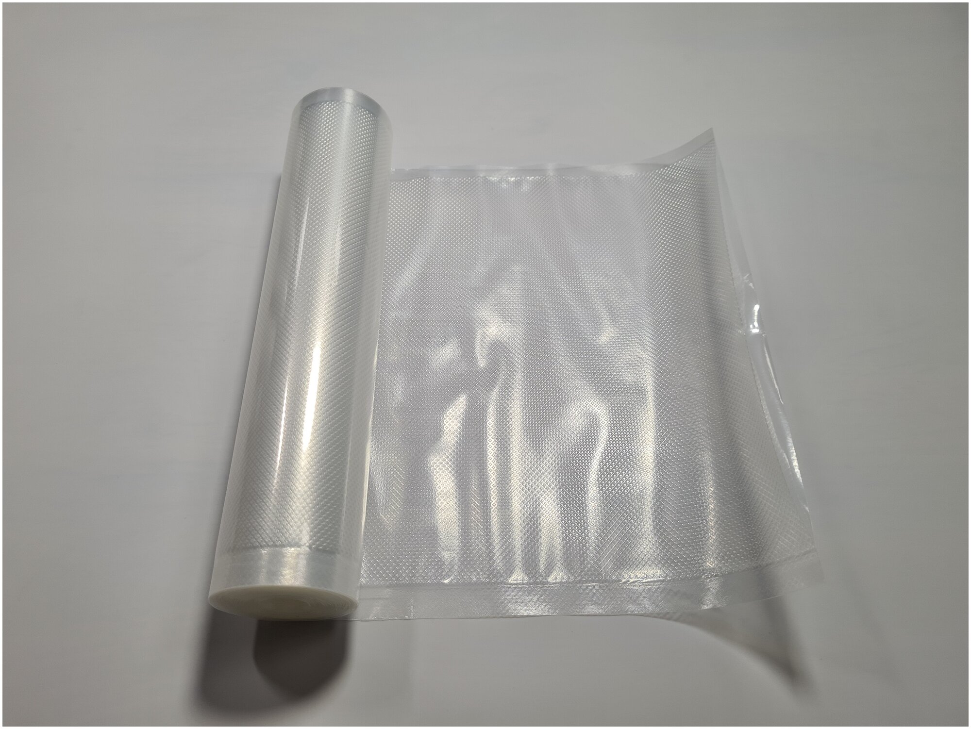 Рифленый пакет в рулоне для вакууматора 25x500см (75 мкр) - фотография № 12