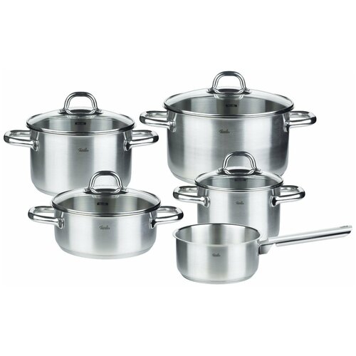 фото Набор кастрюль fissler, серия korfu, 5 предметов 3311805 fissler (германия)