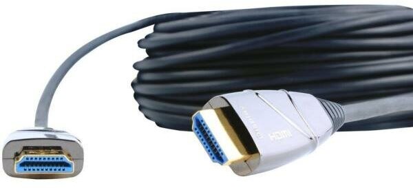 Кабель HDMI 20м VCOM Telecom D3743-20M круглый черный