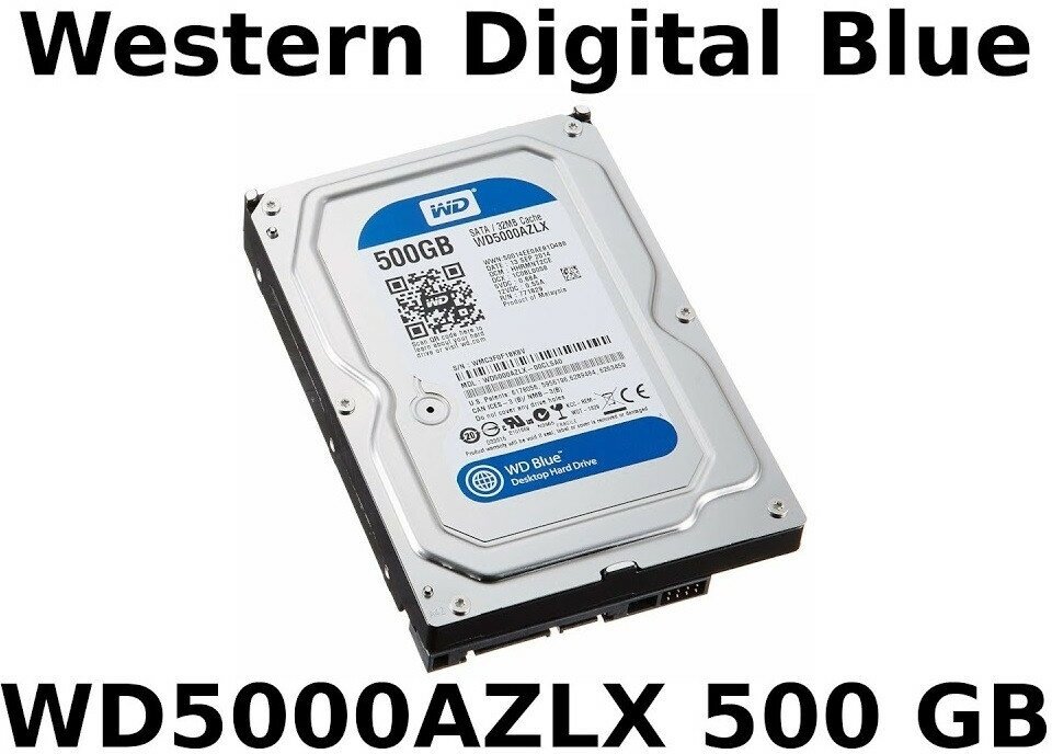жесткий диск HDD 500ГБ, Western Digital , WD5000AZLX - фото №12