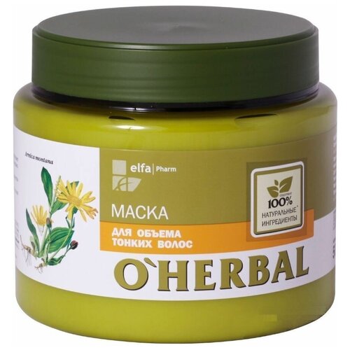 OHerbal Маска для объема тонких волос, 500 мл