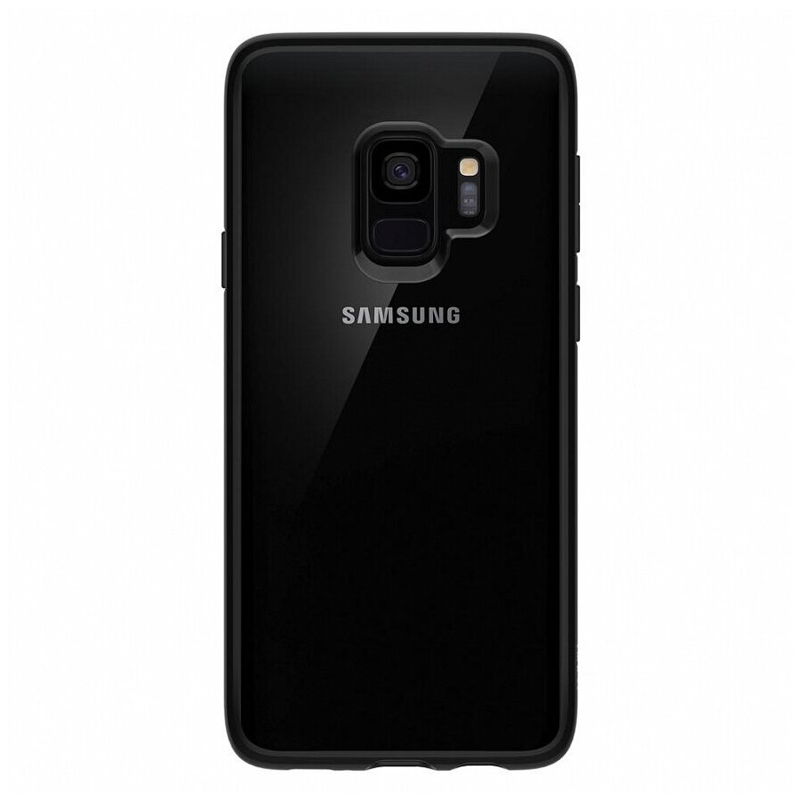 Гибридный чехол SPIGEN для Galaxy S9 - Ultra Hybrid - Черный-матовый - 592CS22837