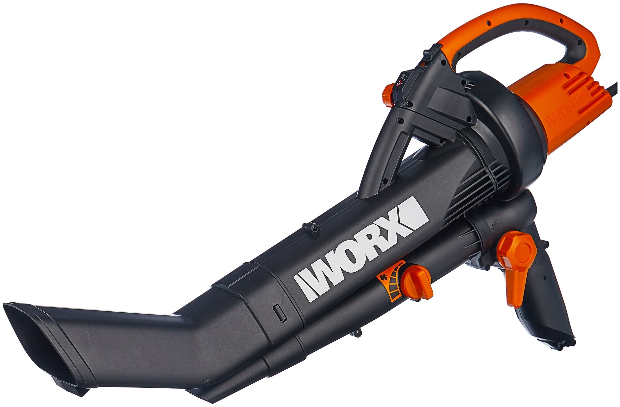 Электрический садовый пылесос Worx WG505E, 3000 Вт