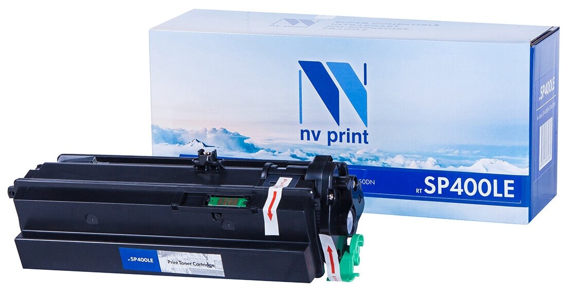 Картридж для лазерных принтеров NV PRINT для Ricoh SP400DN, 450DN, ресурс 5000 страниц (NV-SP400LE)