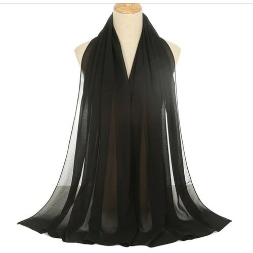 фото Мусульманский шифоновый платок ( шарф), женский хиджаб оаэ