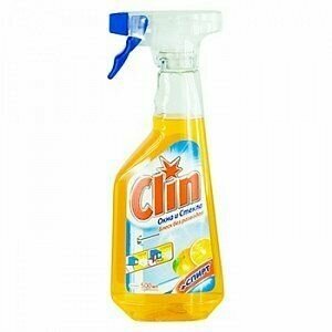 фото Clin Средство для мытья окон, зеркал и стеклянных поверхностей Лимон Окна и Зеркала, 500 мл
